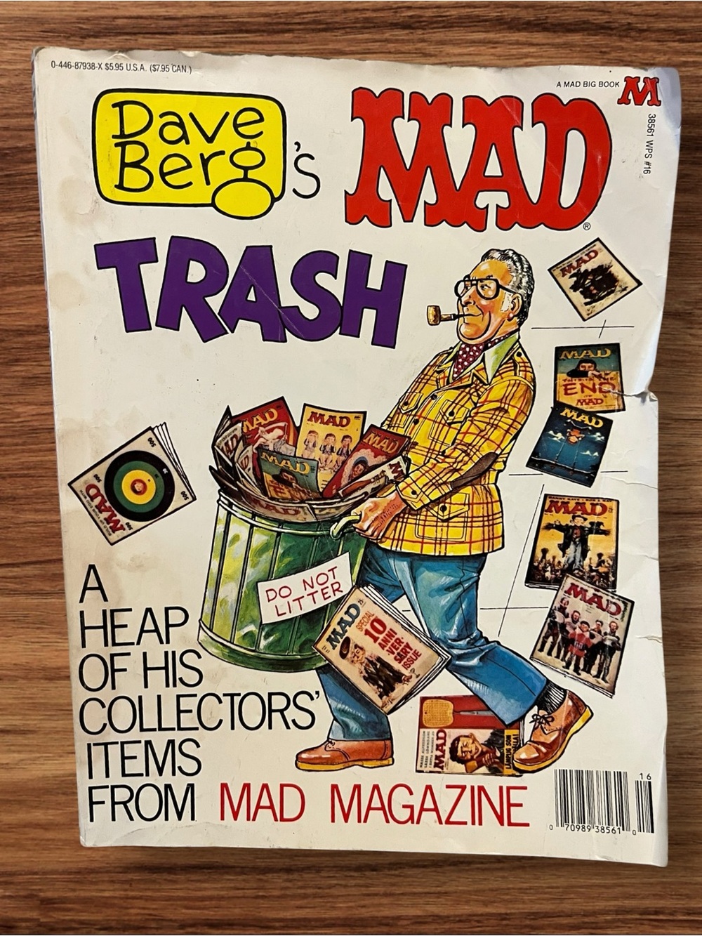 Dave Berg’s MAD Trash Vintage 1977 Warner Books Paperback MAD Magazine